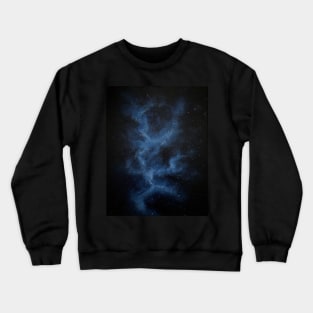 Blue Nebula Crewneck Sweatshirt